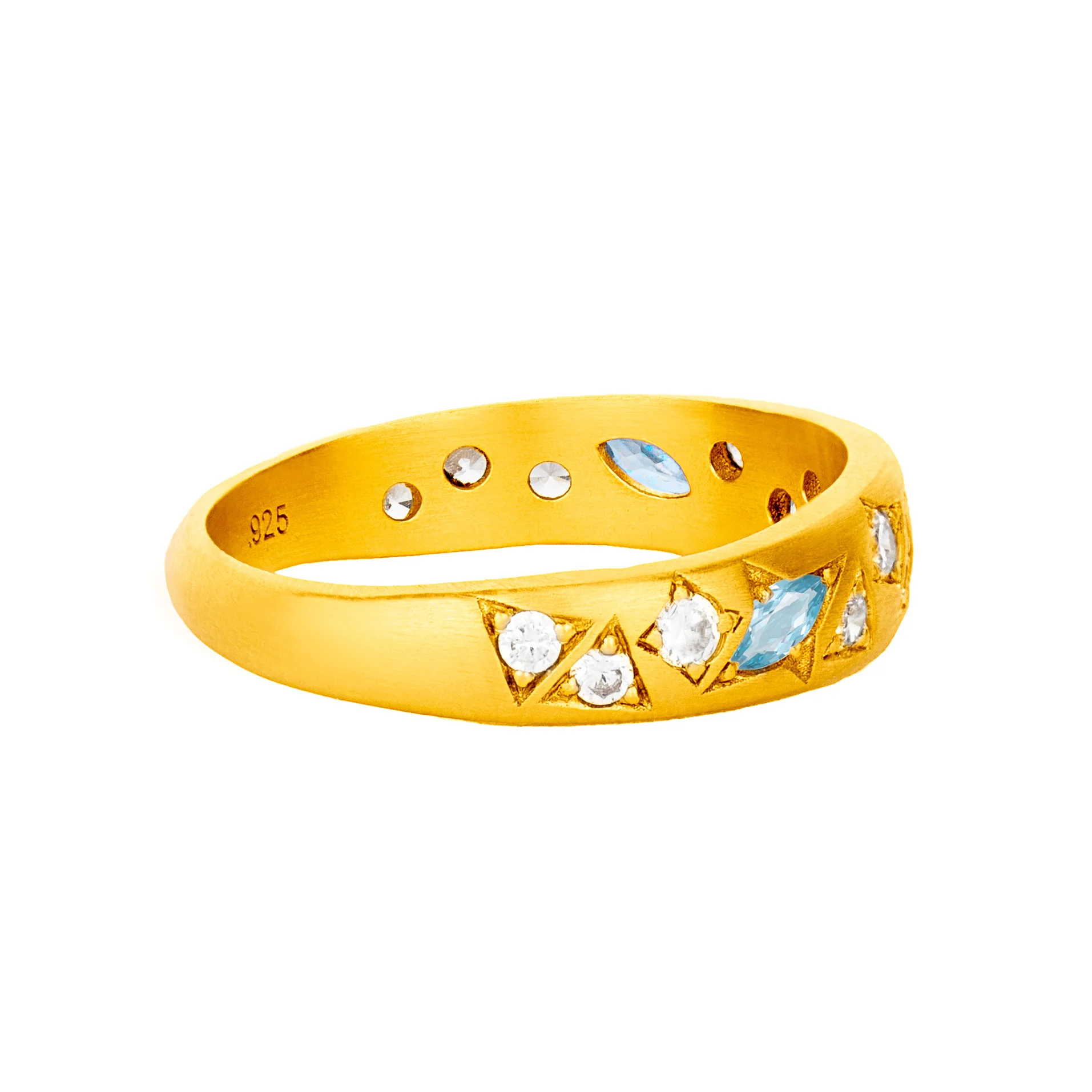 The March Birthstone Ring - Image 2